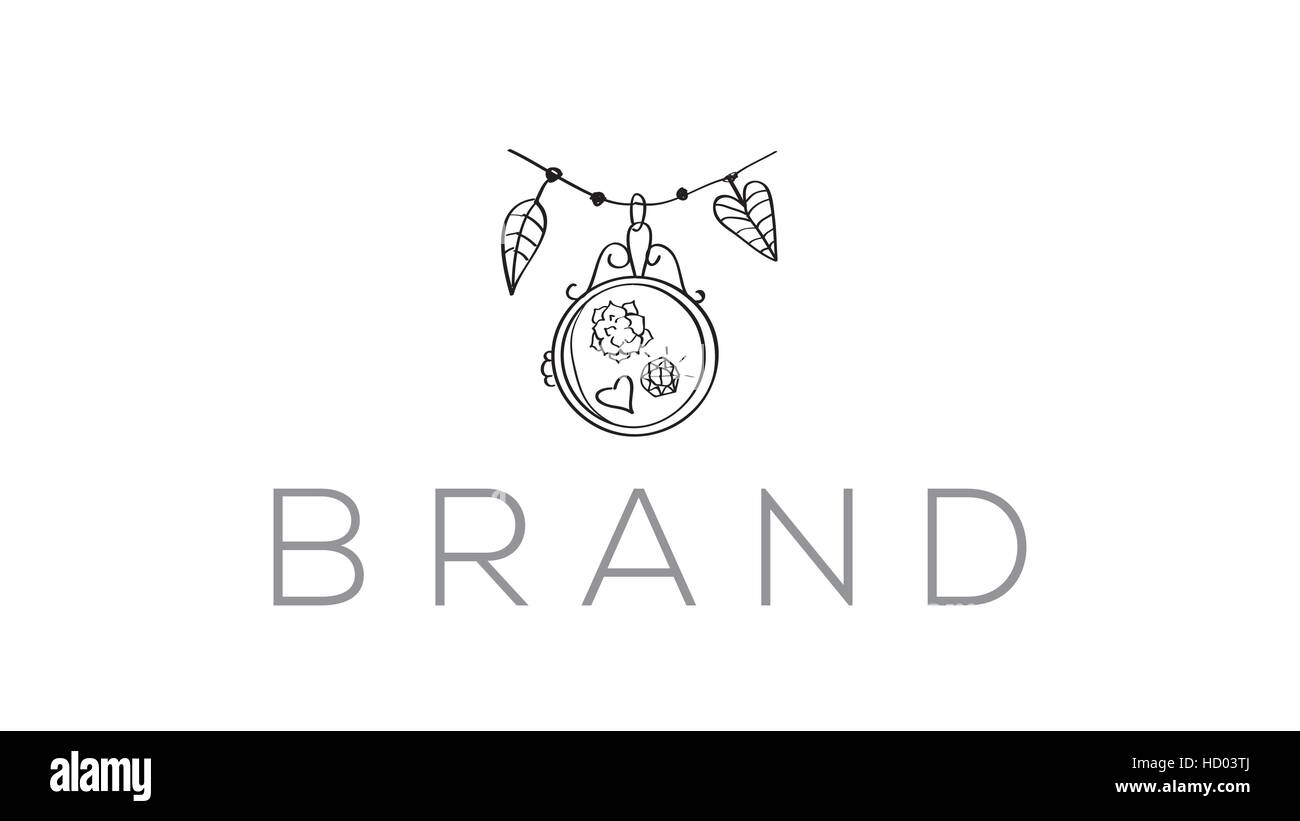 Fashion Boutique logo vector design Illustration de Vecteur