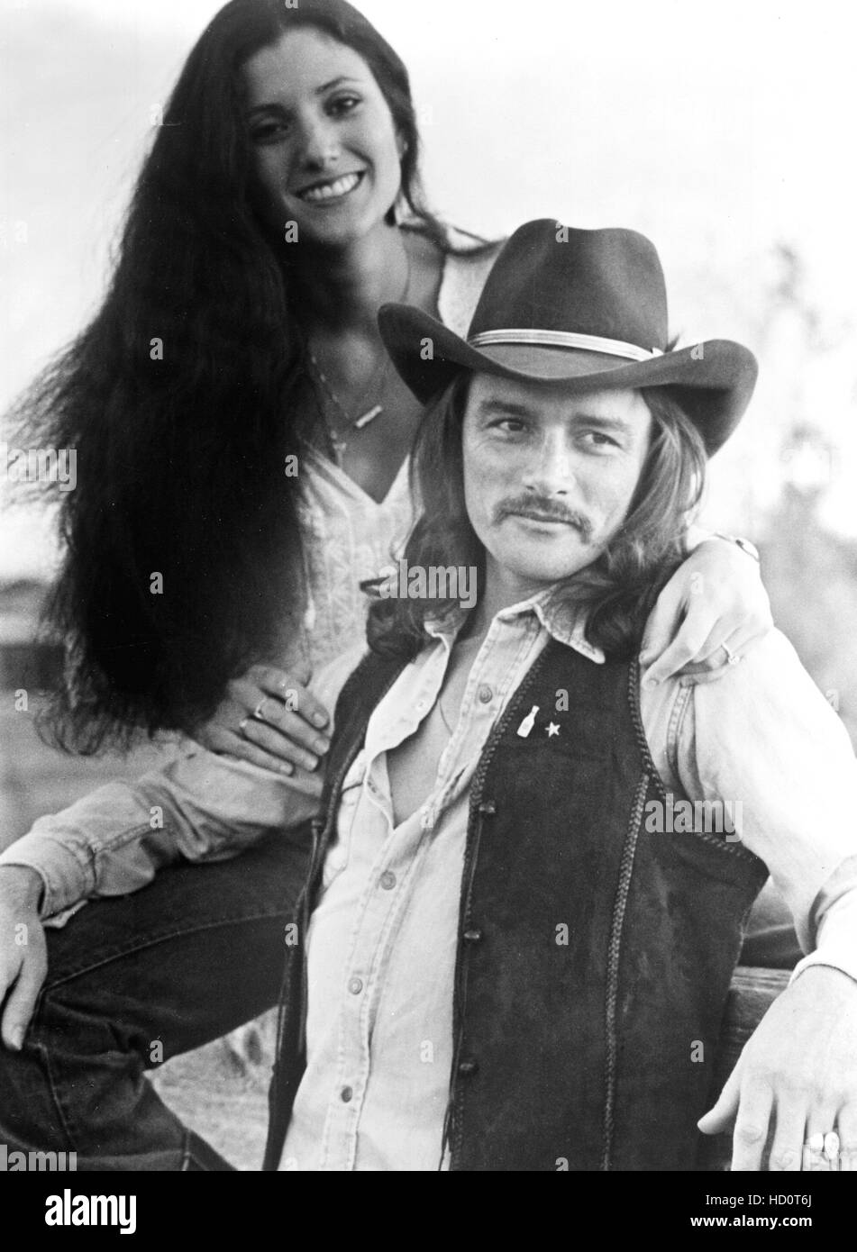 Avec Dickey Betts épouse Paulette, 1970 ca Photo Stock Alamy