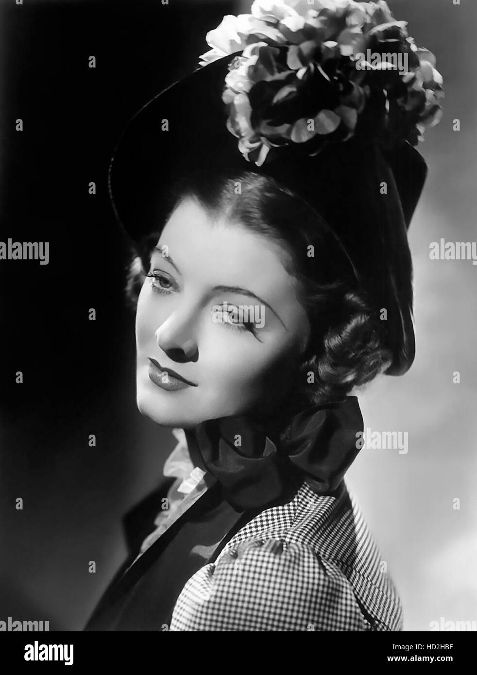 PARNELL 1937 MGM film biographie de Charles Stewart Parnell avec Myrna Loy comme Katie O'Shea Banque D'Images