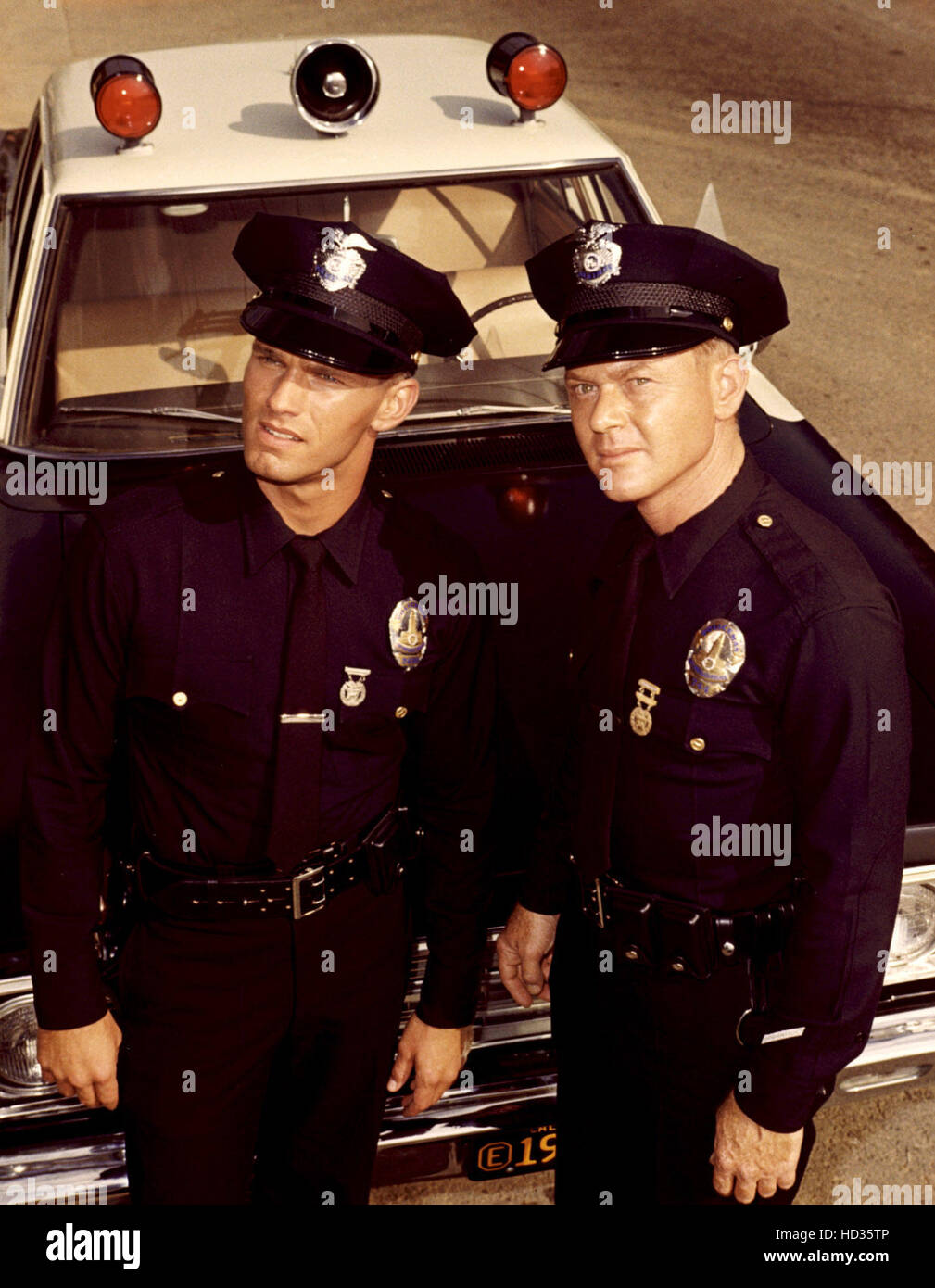 ADAM 12, Kent McCord, Martin Milner, 1968-1975 Banque D'Images