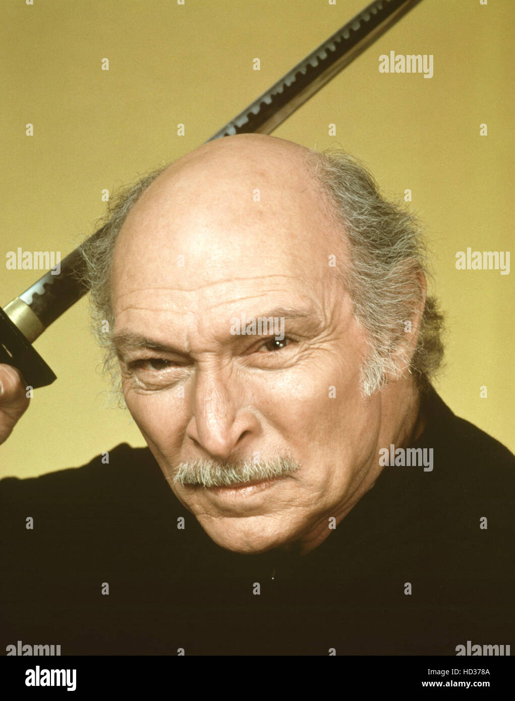 Le maître, Lee Van Cleef, 1984 Banque D'Images