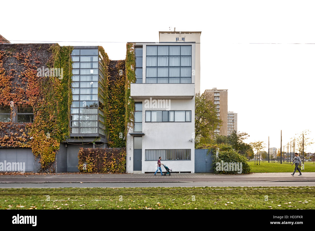 Anvers, Belgique - Octobre 2016 : Guiette Maison conçue par Le Corbusier en 1926. C'est un début et l'exemple classique du style International' et ' Banque D'Images