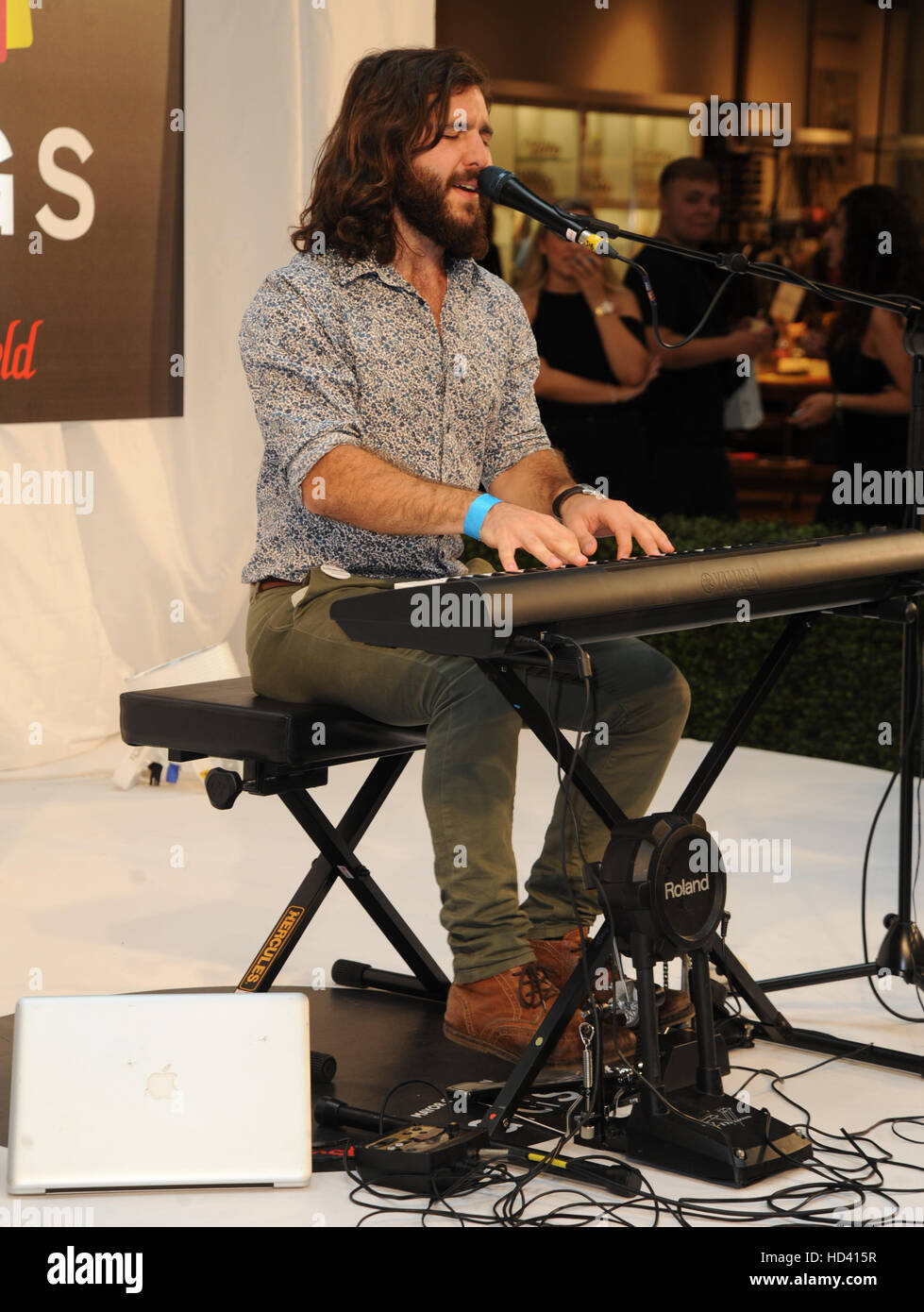 Westfield Stratford Concerts grand final avec : Alex Wheyby Où : London, Royaume-Uni Quand : 04 Oct 2016 Banque D'Images