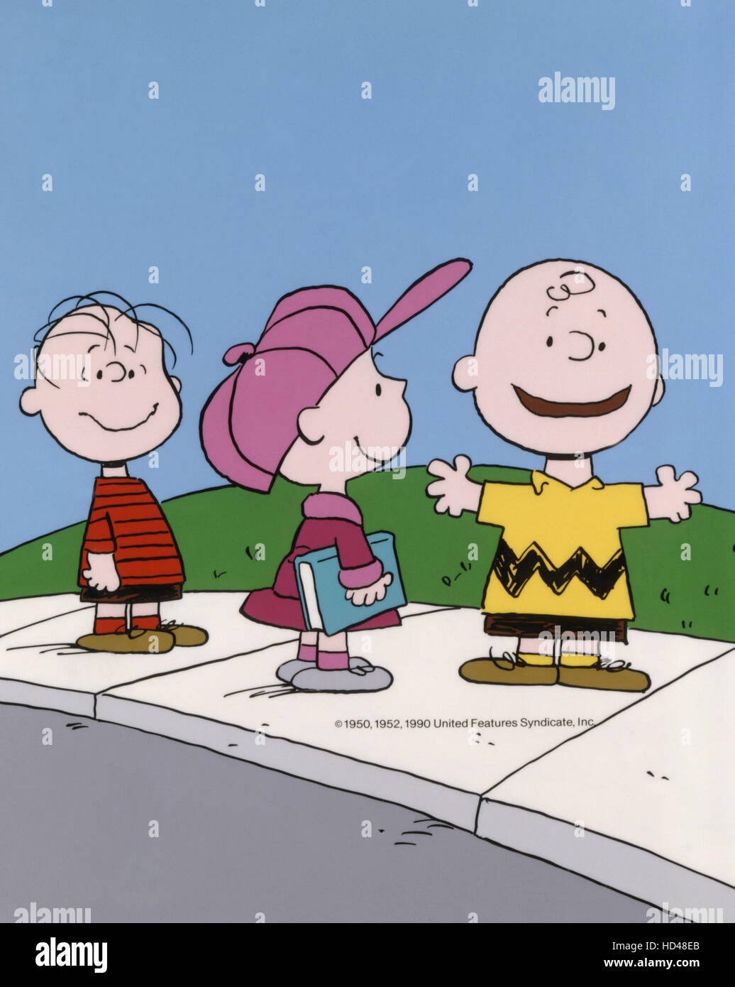 Pourquoi CHARLIE BROWN, POURQUOI ?, Linus Van Pelt, Janice, Charlie Brown, 1990. © United 