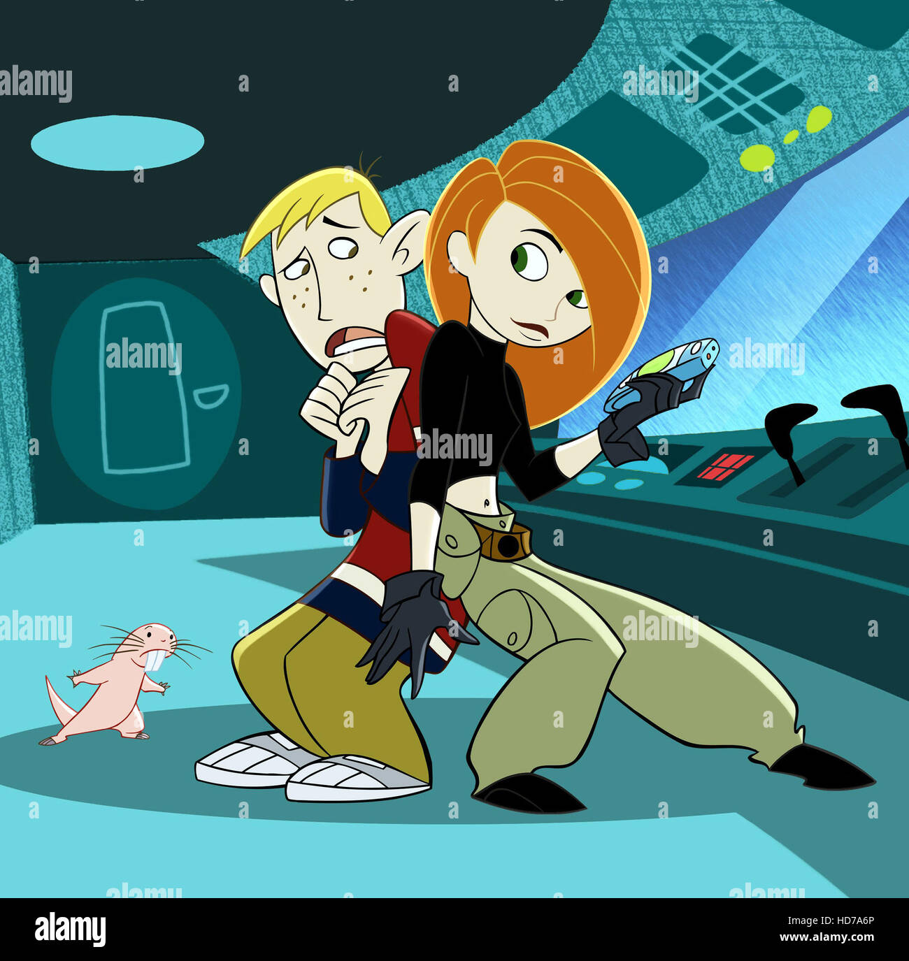 KIM POSSIBLE, Rufus, Ron plus arrêter, Kim Possible, 2002-, © Disney ...
