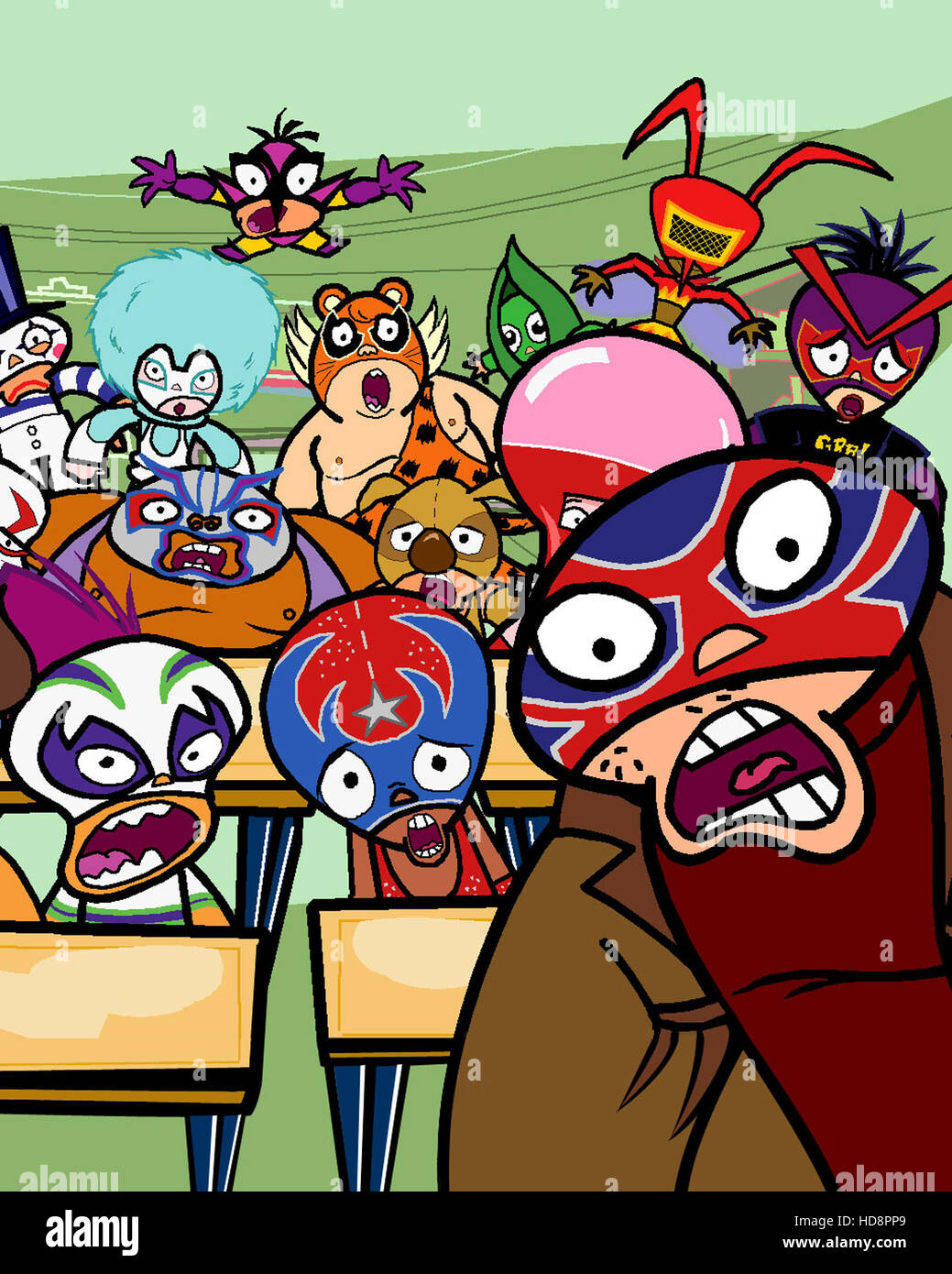 MUCHA LUCHA !, 2002-. (C) Cartoon Network/ Courtesy : Everett ...