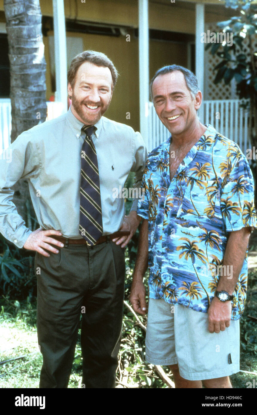 Les BYRDS DE PARADIS, de gauche : Timothy Busfield, Bruce Weitz, 1994, © ABC/courtesy Everett Collection Banque D'Images