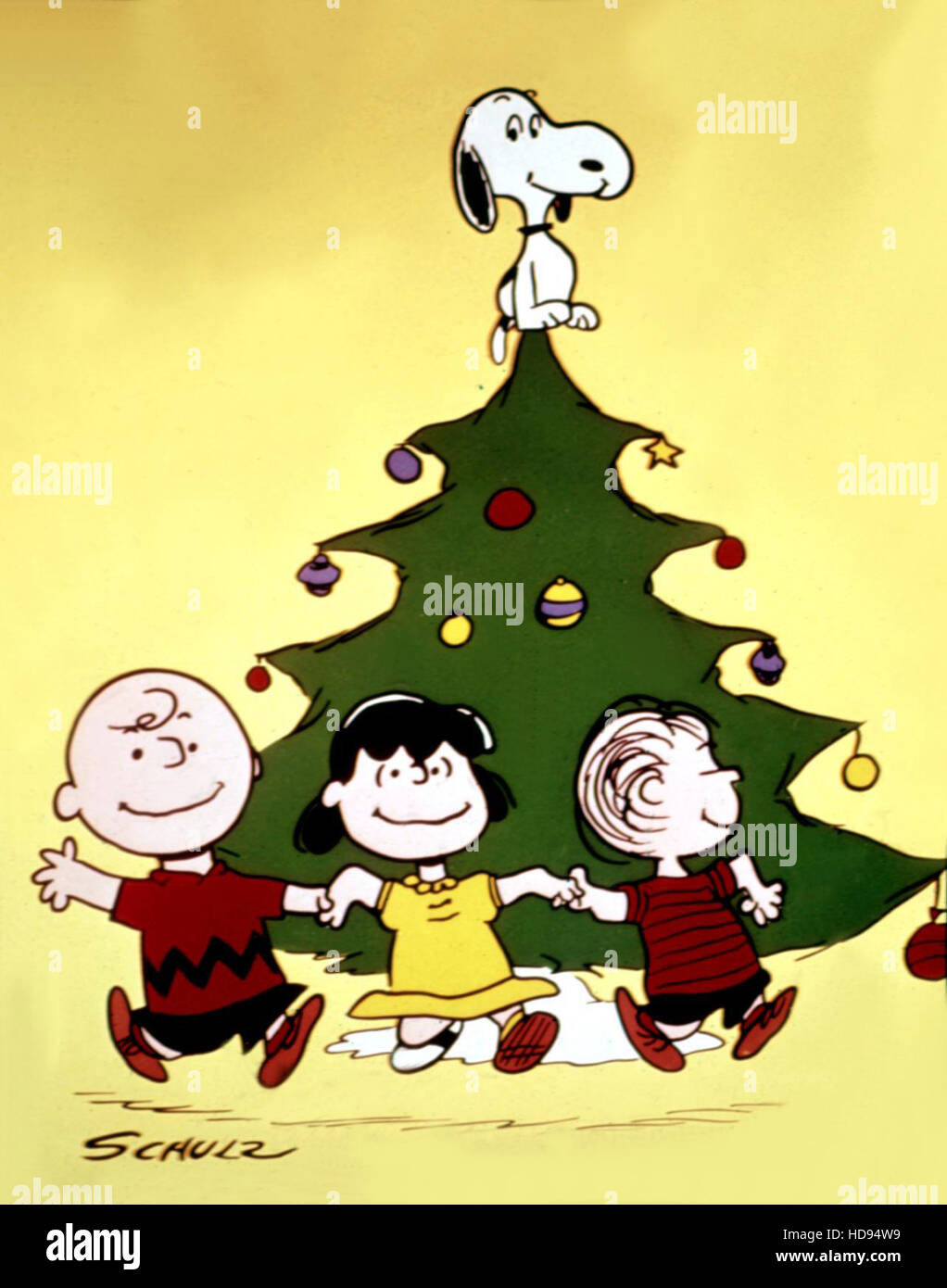 CHARLIE BROWN CHRISTMAS, Charlie Brown, Snoopy, Lucy, Linus, 1965, la