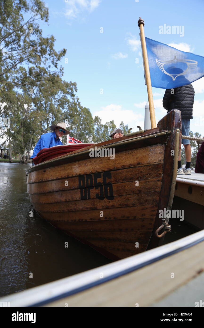 Bateau à aubes Murray River Australie Barham New South Whales Banque D'Images