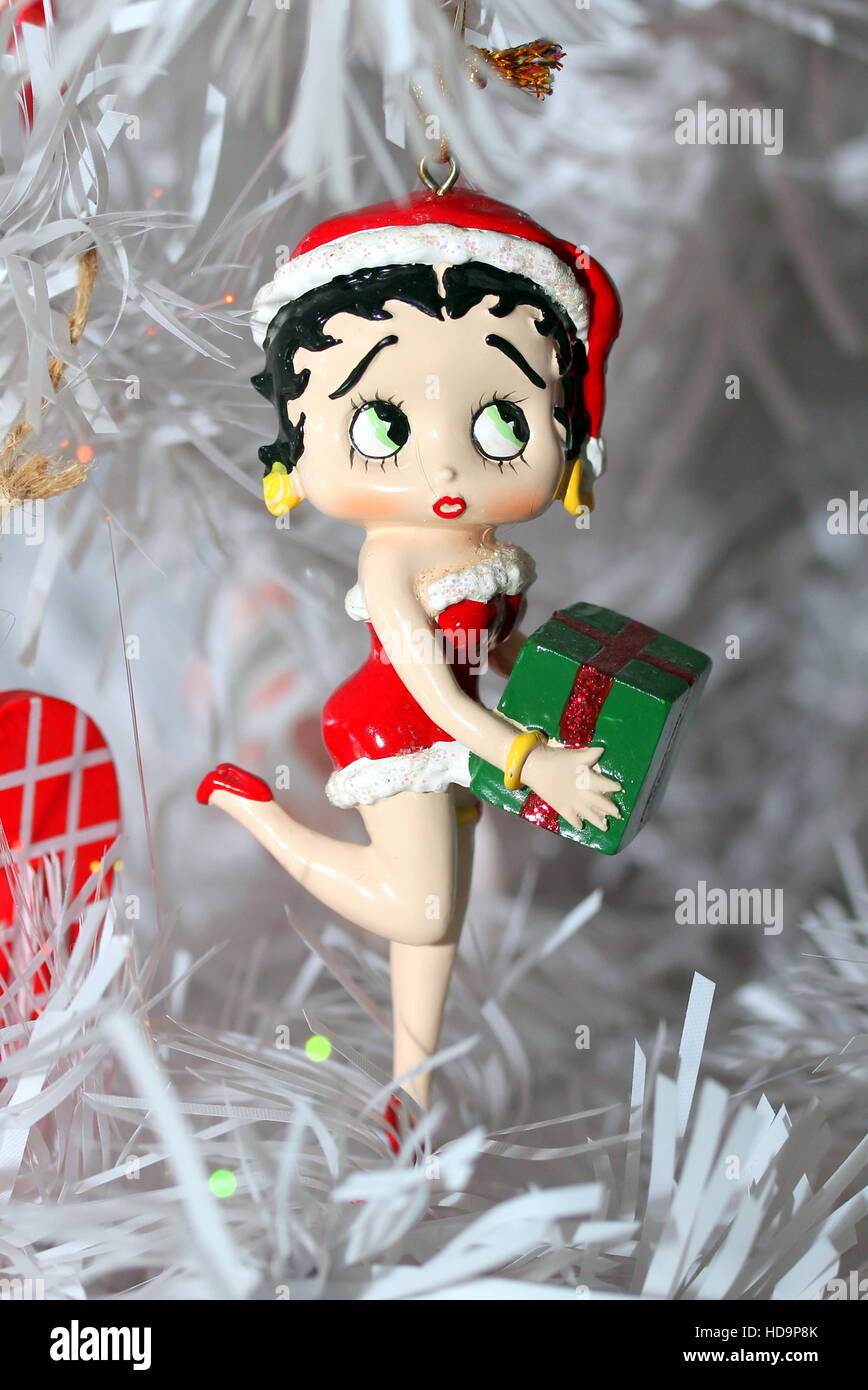 Betty boop boule de noel Banque de photographies et d’images à haute résolution - Alamy