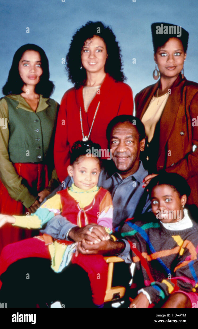 Le Cosby Show, (TOP) Lisa Bonet, Sabrina Le Beauf, Tempestt Bledsoe, (en  bas) Raven-Symone, Bill Cosby, Keshia Knight Pulliam Photo Stock - Alamy