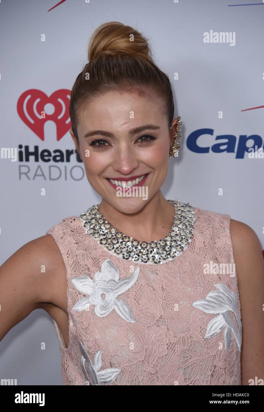 Christy Altomare aux arrivées pour Z100's Jingle Ball 2016 présentée par Capital One, Madison Square Garden, New York, NY 9 décembre 2016. Photo par : Derek Storm/Everett Collection Banque D'Images