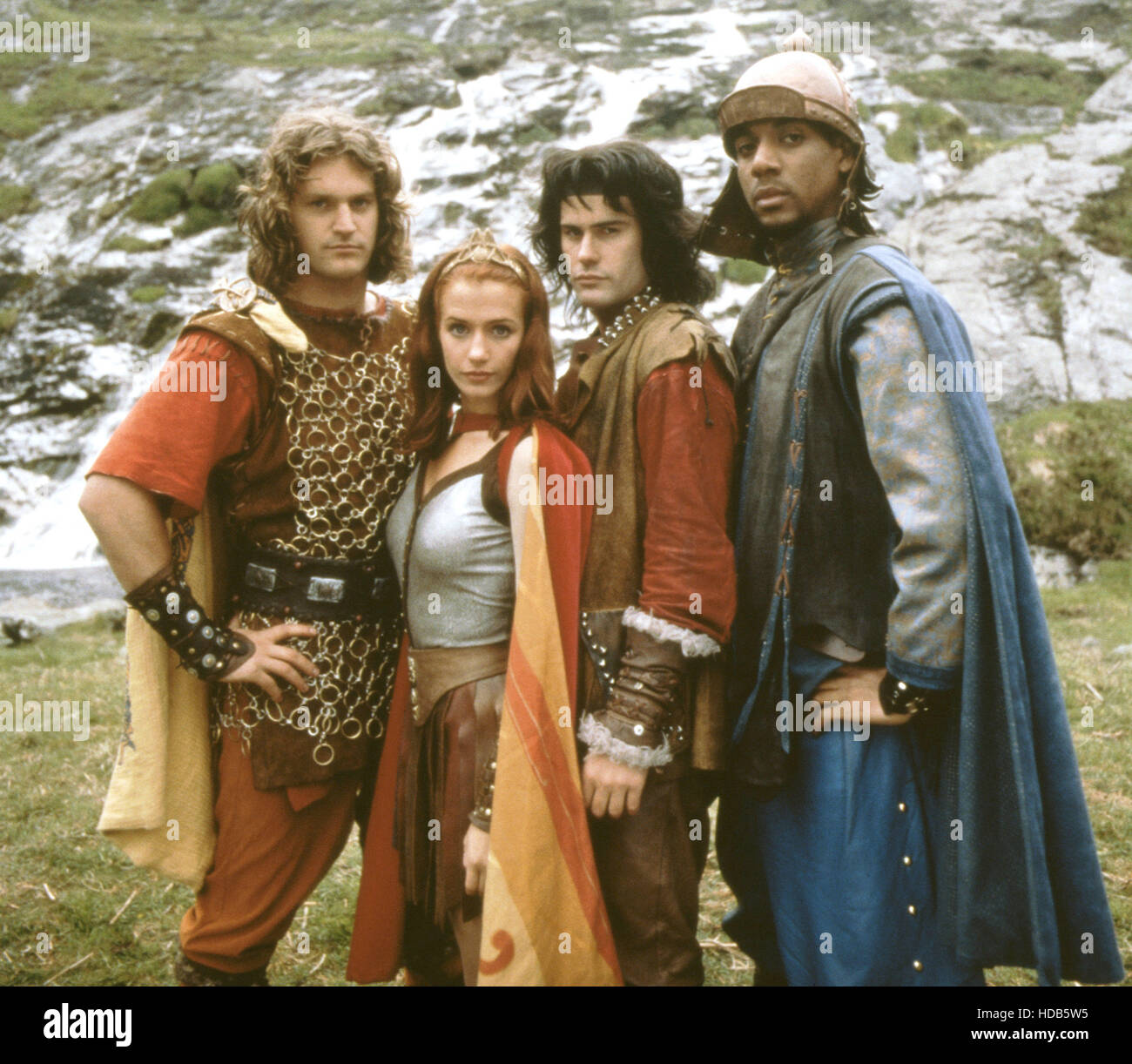 MYSTIC KNIGHTS OF TIR NA NOG, (de gauche) : Lochlainn O'Mearain, Lisa