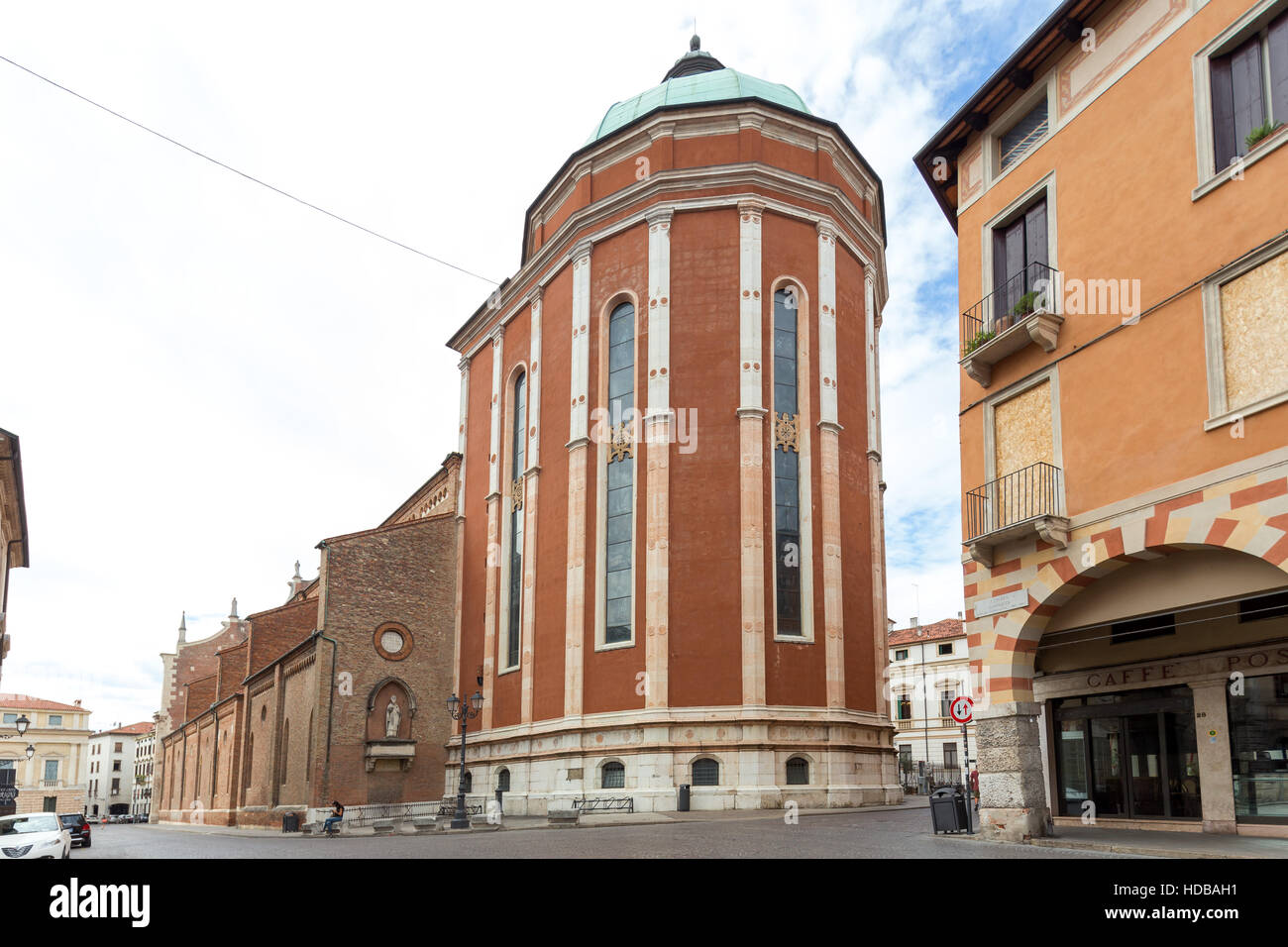 Dans l'Abside de la cathédrale de Vicence conçu par le célèbre architecte Andrea Palladio au 16ème siècle, Veneto, Italie. Banque D'Images