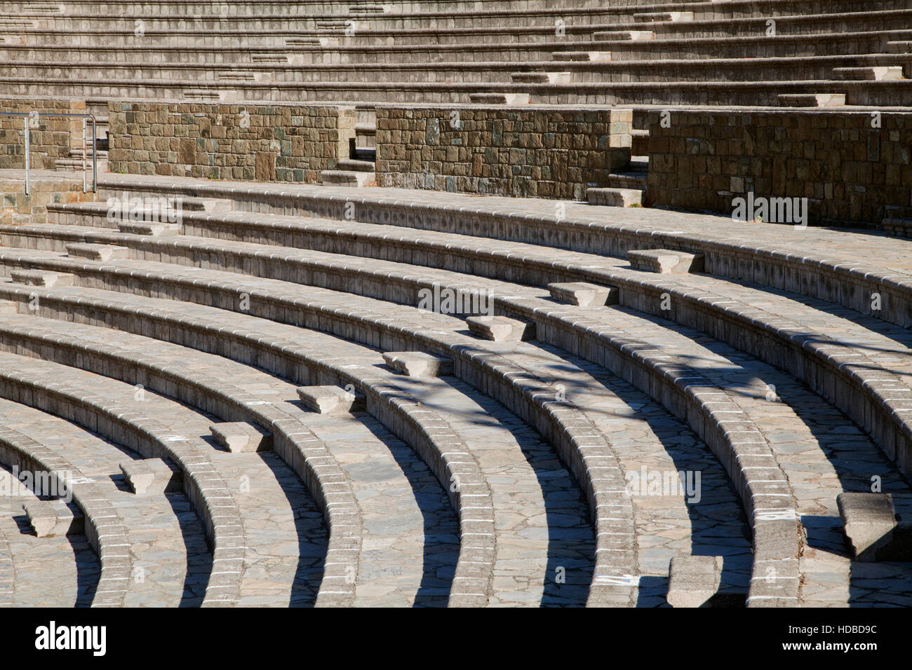 Nouvel amphithéâtre à Marmaris, Turquie, abstrait architecture Banque D'Images