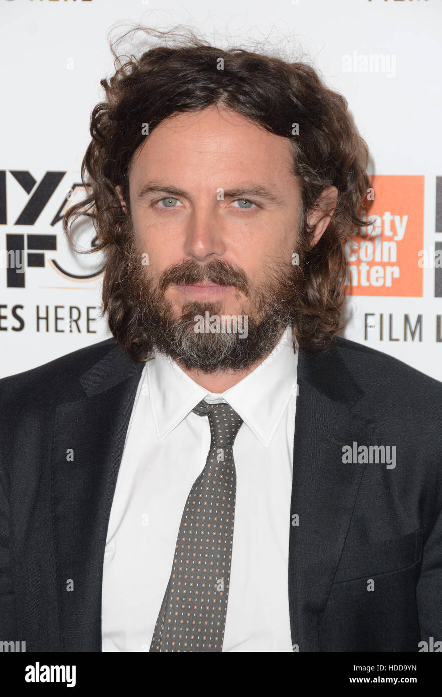 54e Festival du Film de New York -, "Manchester par la mer' - Première Mondiale avec : Casey Affleck Où : New York, United States Quand : 01 Oct 2016 Banque D'Images