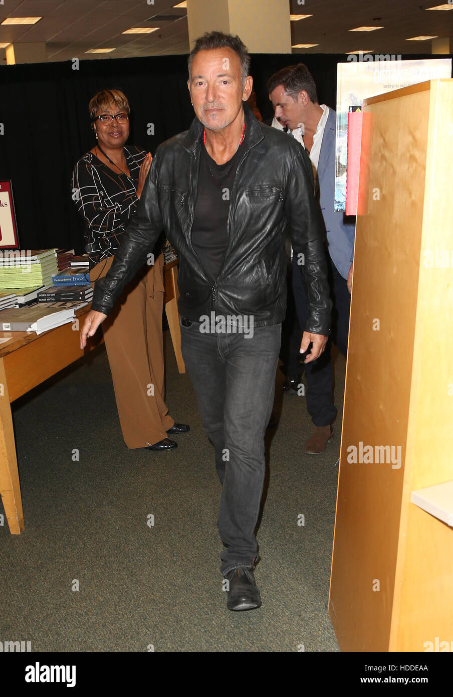 Fan de Bruce Springsteen pour l'événement 'Born To Run' Avec : Bruce Springsteen Où : Los Angeles, California, United States Quand : 03 Oct 2016 Banque D'Images