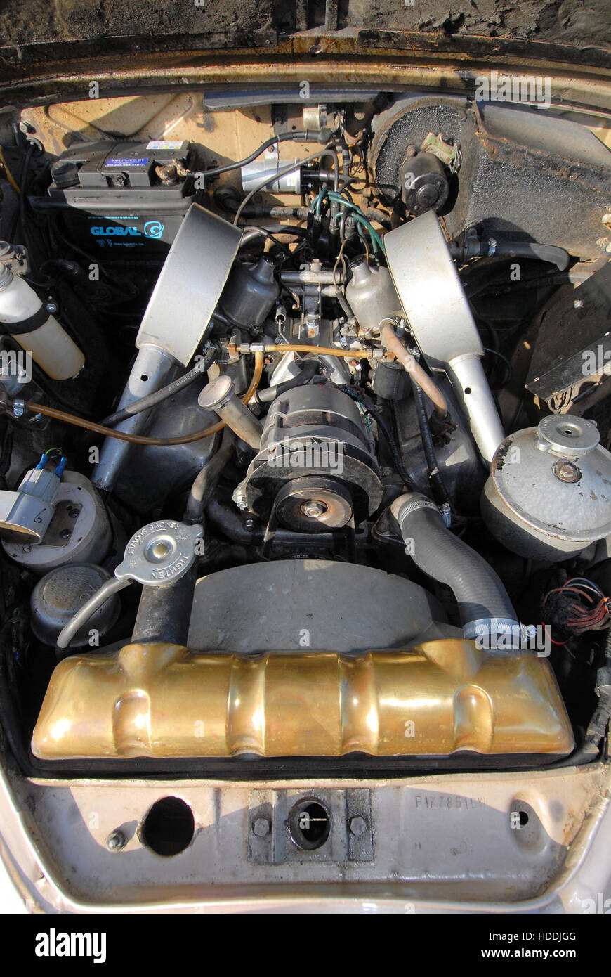 Daimler 2.5 V8 moteur 250 Banque D'Images