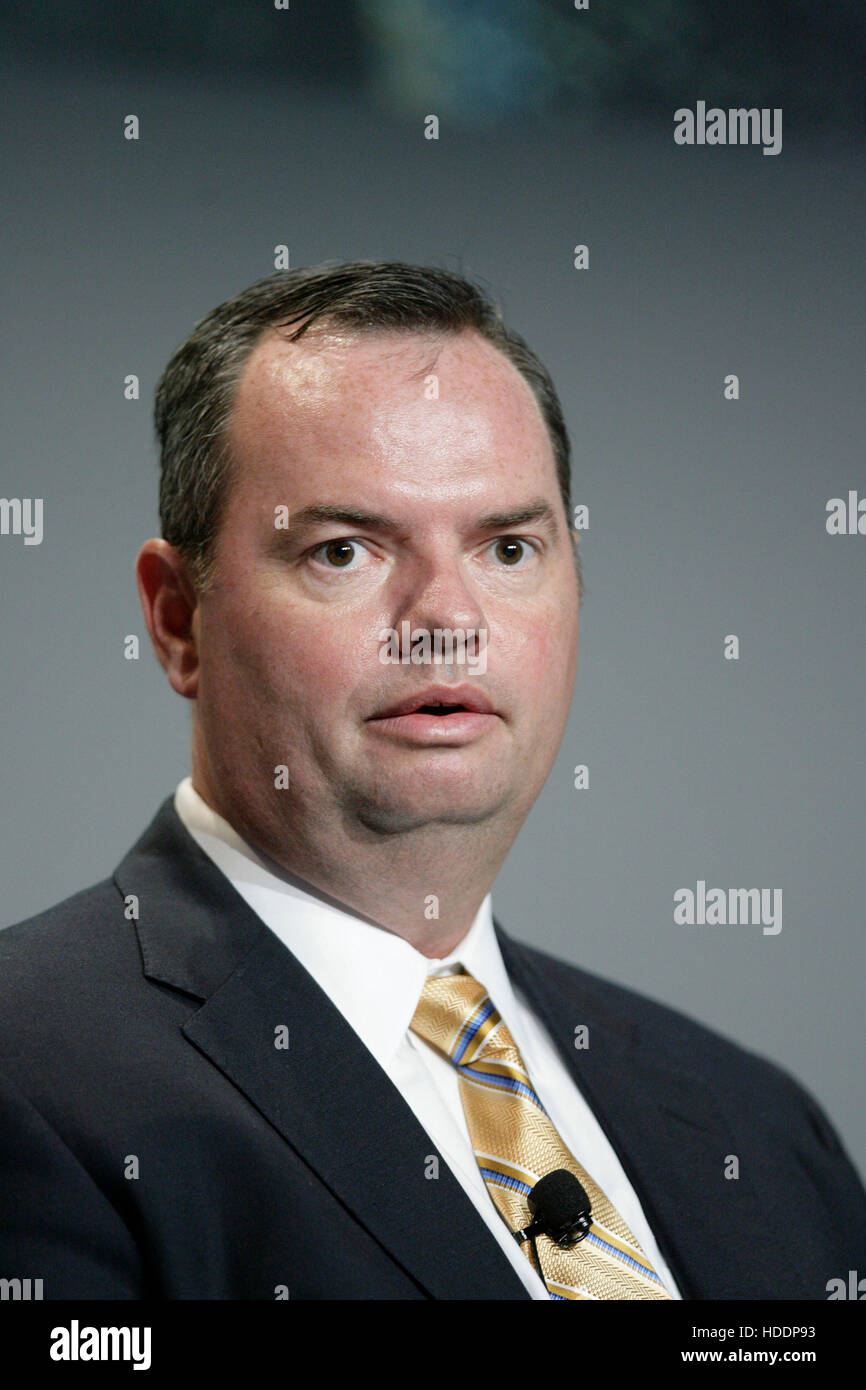 John J. Gilluly III, associé chez DLA Piper, prend la parole lors du 2010 Ernst & Young Forum de croissance stratégique à Palm Desert, Californie, le 10 novembre 2010. Photo par Francis Specker Banque D'Images