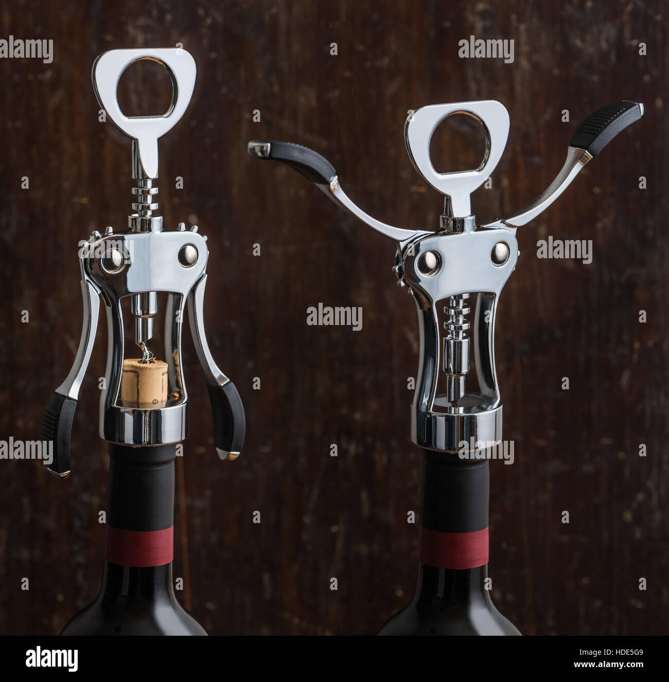 Tire-bouchon professionnel - WINE BOTTLE CORKER - Ouvre-bouteille de vin 