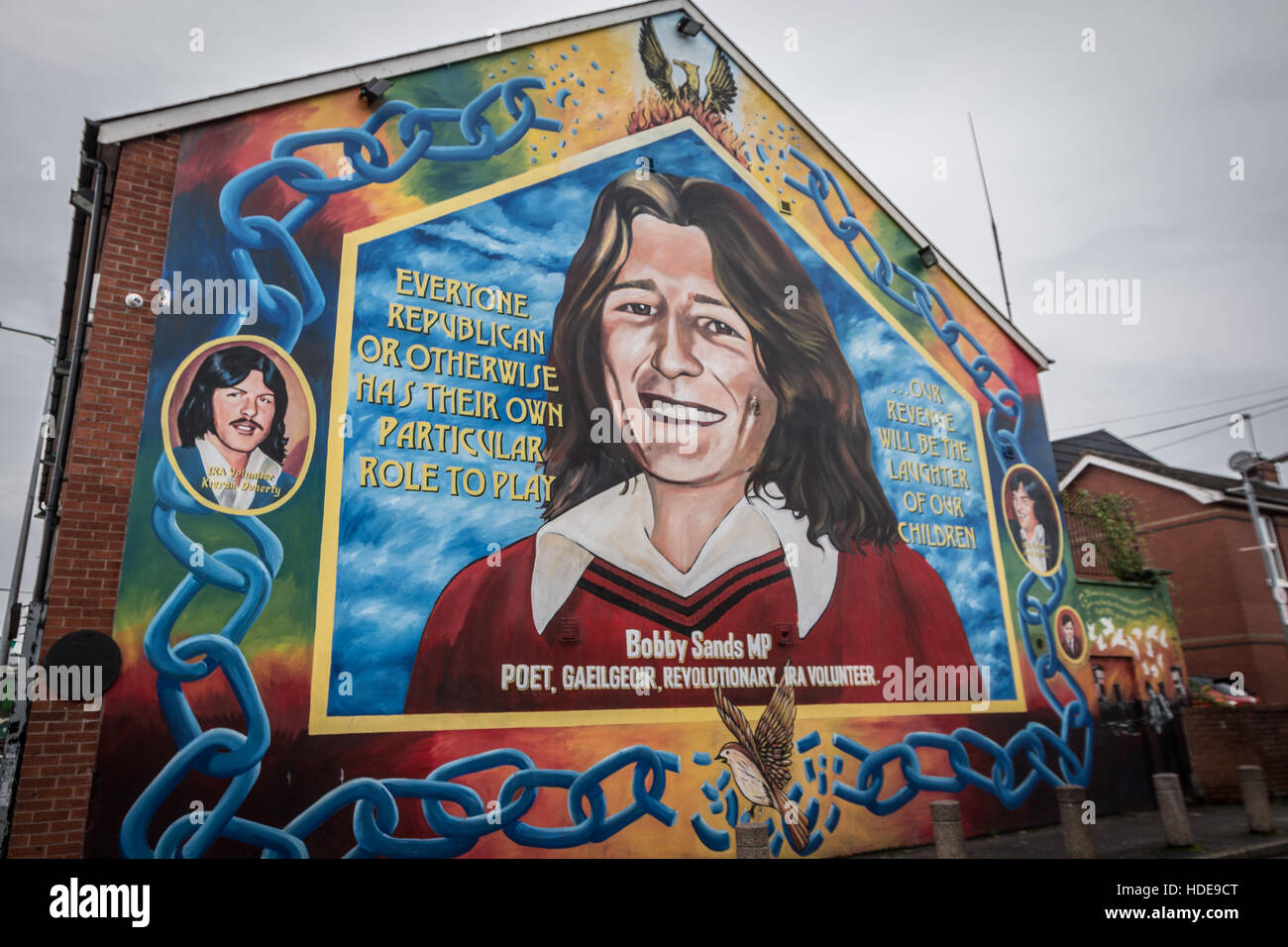 Fresque de rue belfast Banque de photographies et d’images à haute ...
