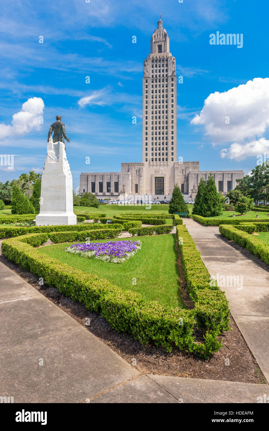 Baton Rouge, Louisiane, USA à Louisiana State Capitol. Banque D'Images