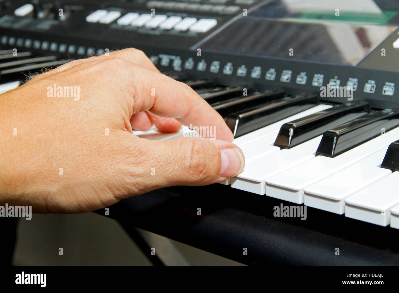 Le clavier de jeu Banque D'Images