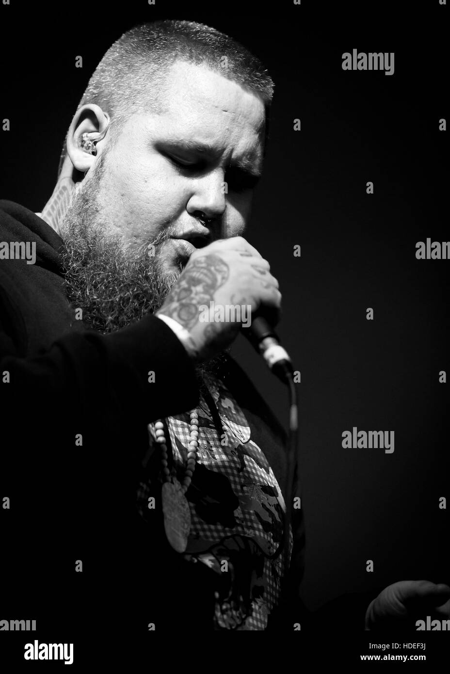 Rag 'n' Bone Man, Village Green Music and Arts Festival, Southend-on-Sea, Essex © Clarissa Debenham / Alamy Banque D'Images