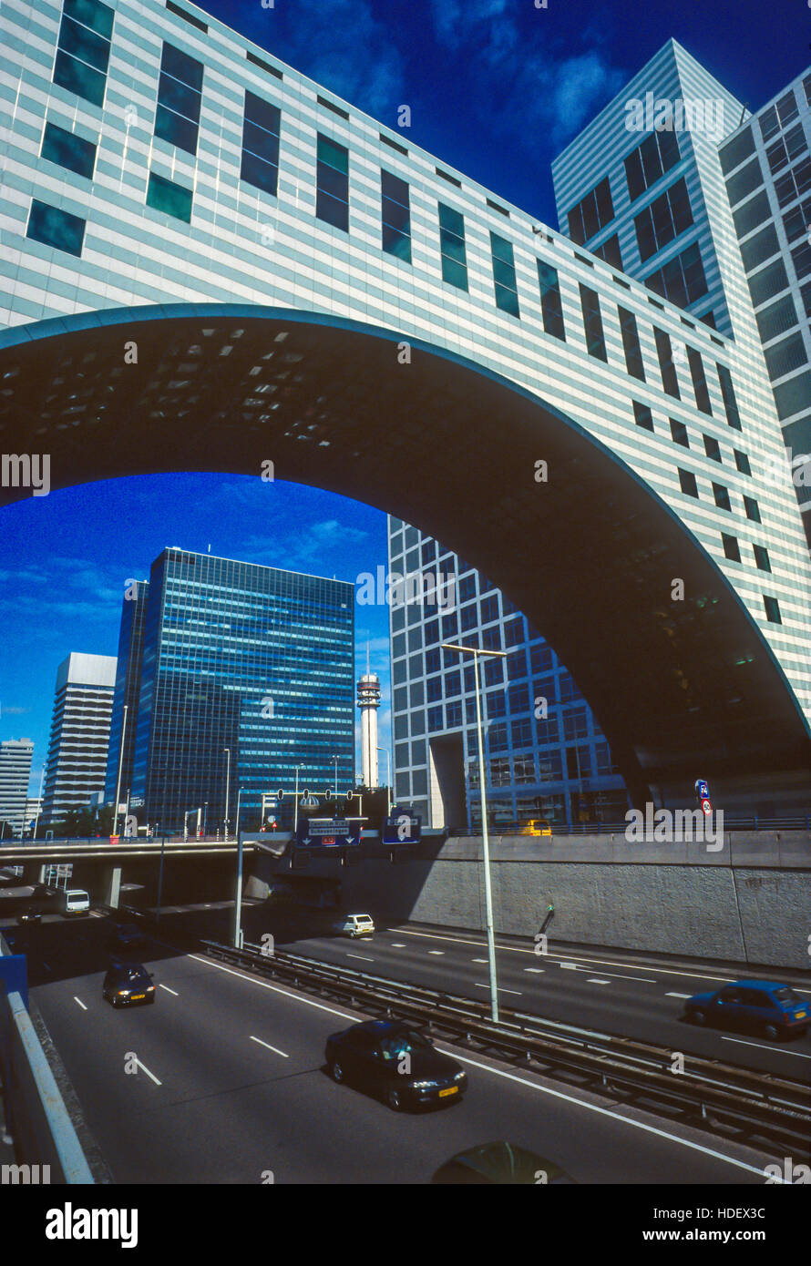 Bâtiment Deloitte dans Den Haag, Pays-Bas. Banque D'Images