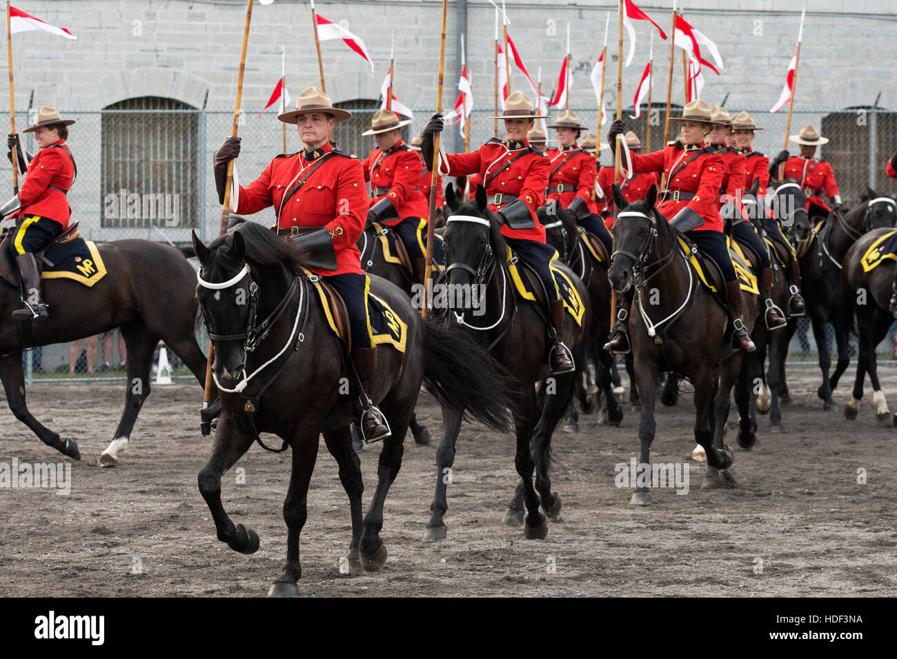 Gendarmerie royale du Canada l'Ontario Canada Banque D'Images