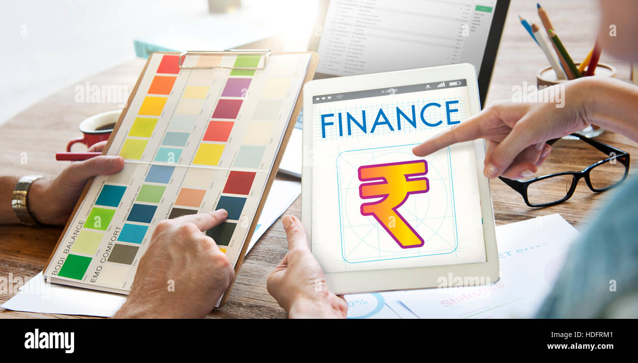 Concept de trésorerie en monnaie Finance Argent Banque D'Images