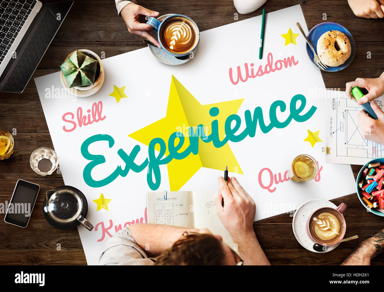 L'apprentissage de compétences développement Knowlerdge Concept Banque D'Images