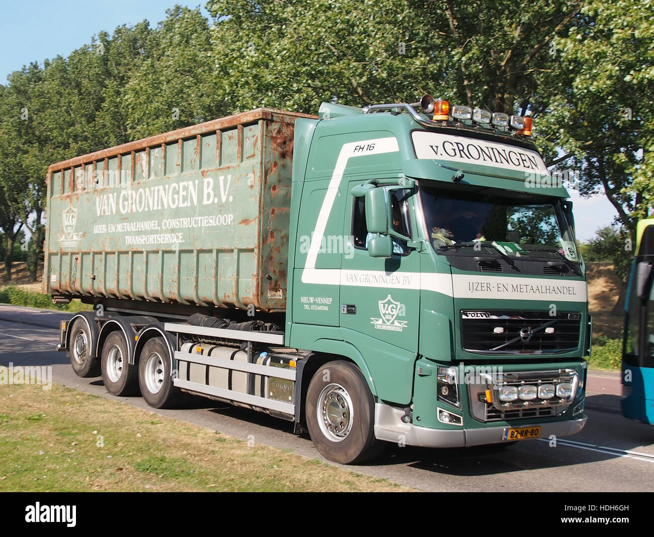 Camion Volvo,v Groningen IJzer- en Metaalhandel, truckrun 2016 pic1 Banque D'Images