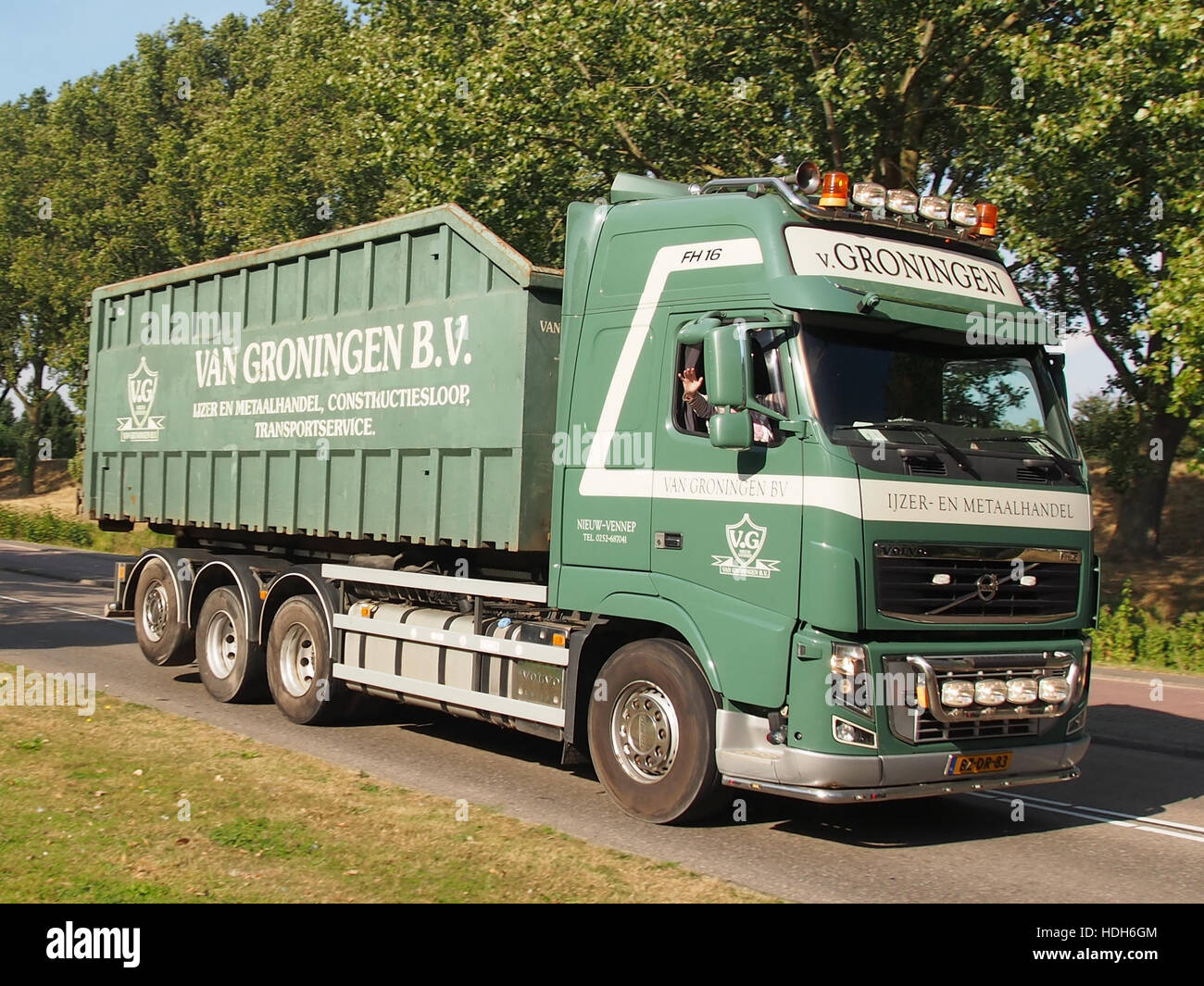 Camion Volvo,v Groningen IJzer- en Metaalhandel, truckrun 2016 pic3 Banque D'Images