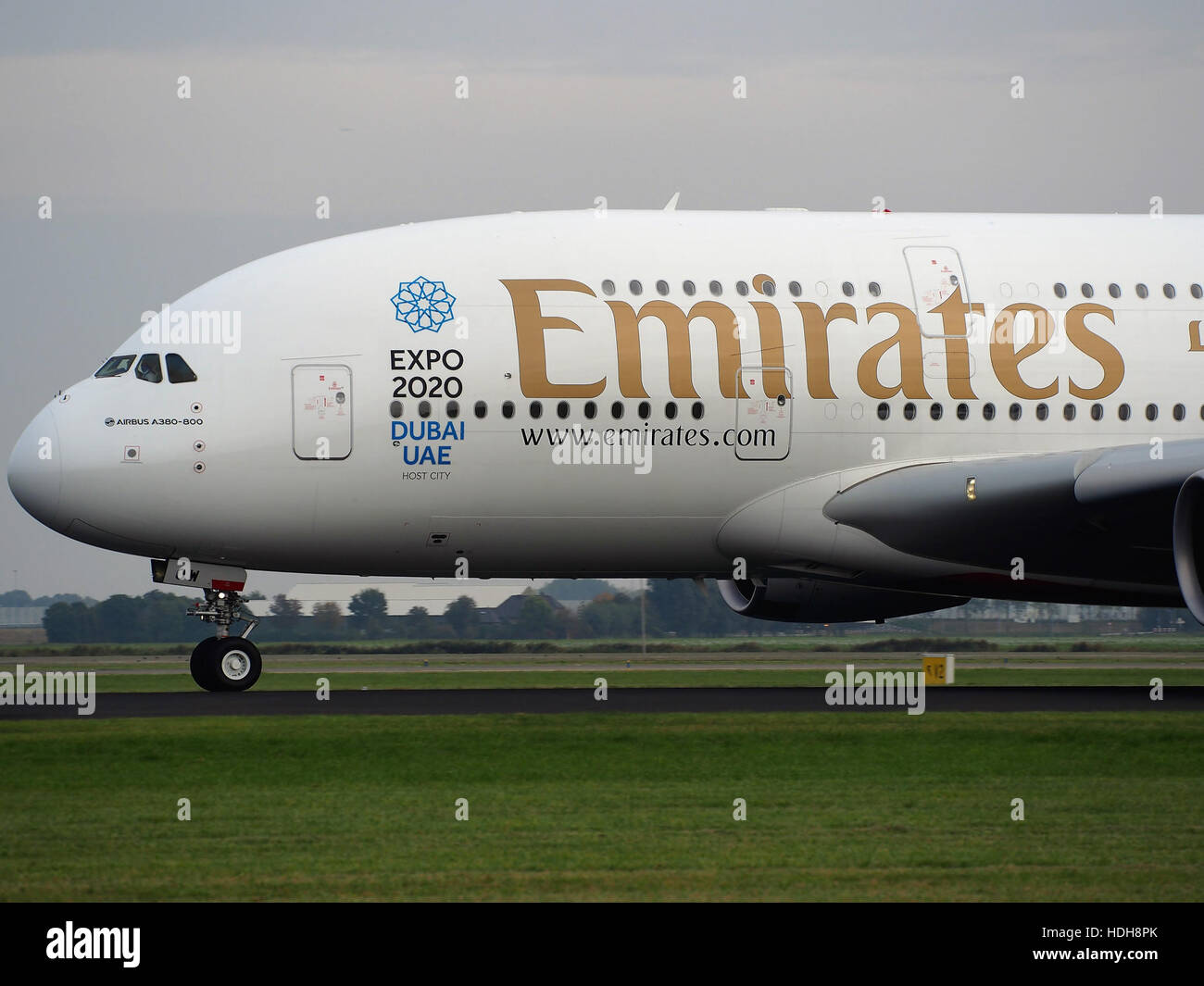 A6-EOW (avions) à Schiphol pic5 Banque D'Images