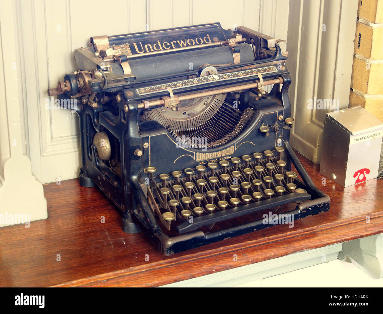 Underwood pic1 typewrighter Banque D'Images