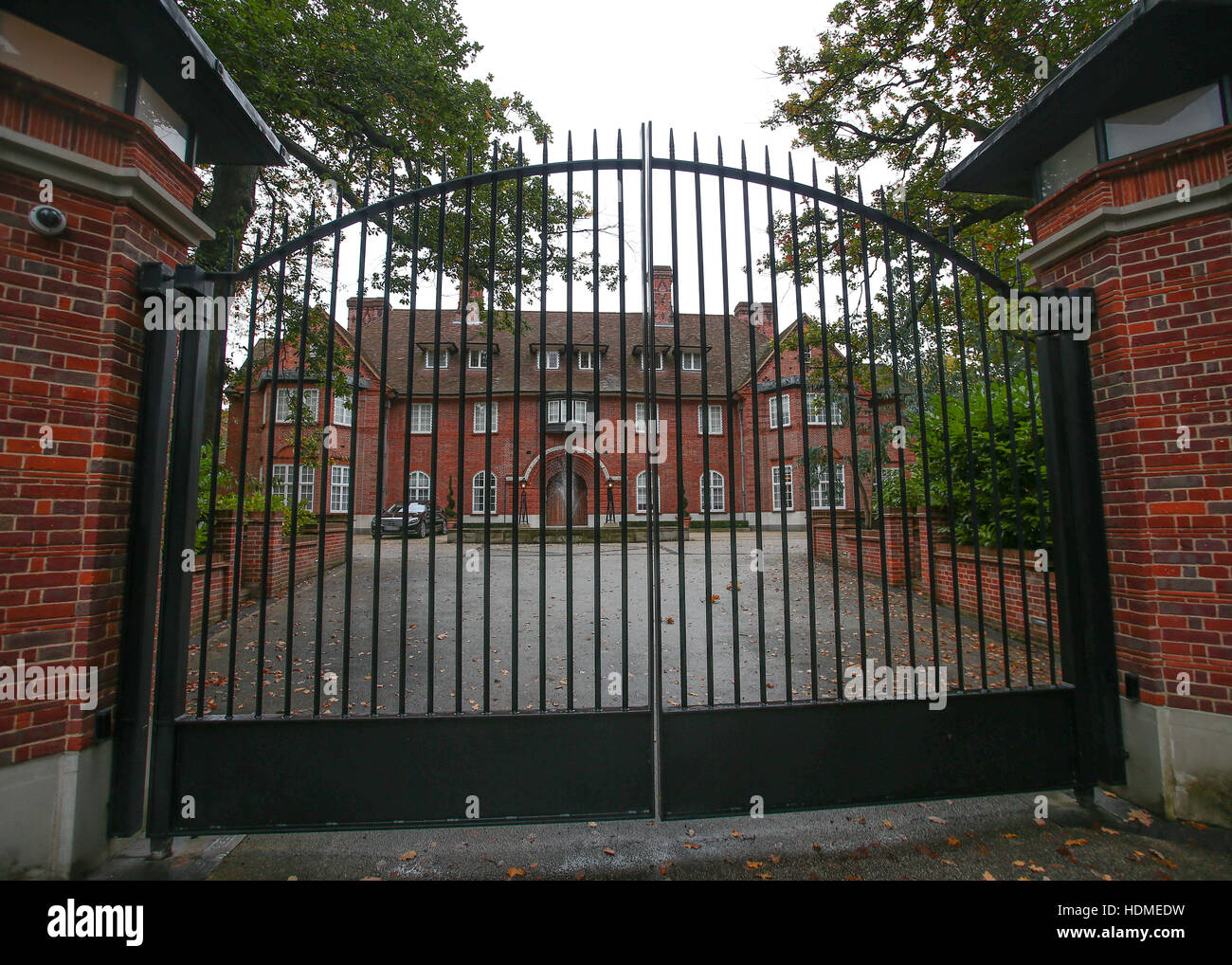 Vue générale de la maison dans le nord-ouest de Londres qui a été loué par Justin Bieber à un coût de £1,3 millions de dollars par année. Où : London, Royaume-Uni Quand : 18 Oct 2016 Banque D'Images