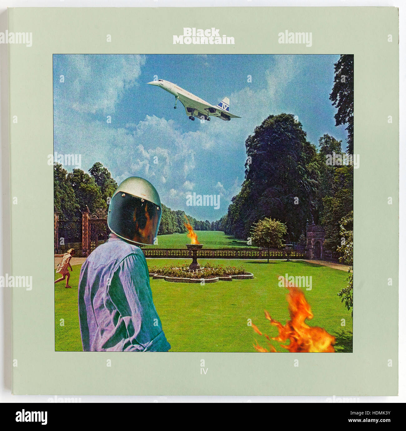 Couverture de 'IV', album 2016 de Black Mountain sur Jagjaguwar - usage éditorial uniquement Banque D'Images