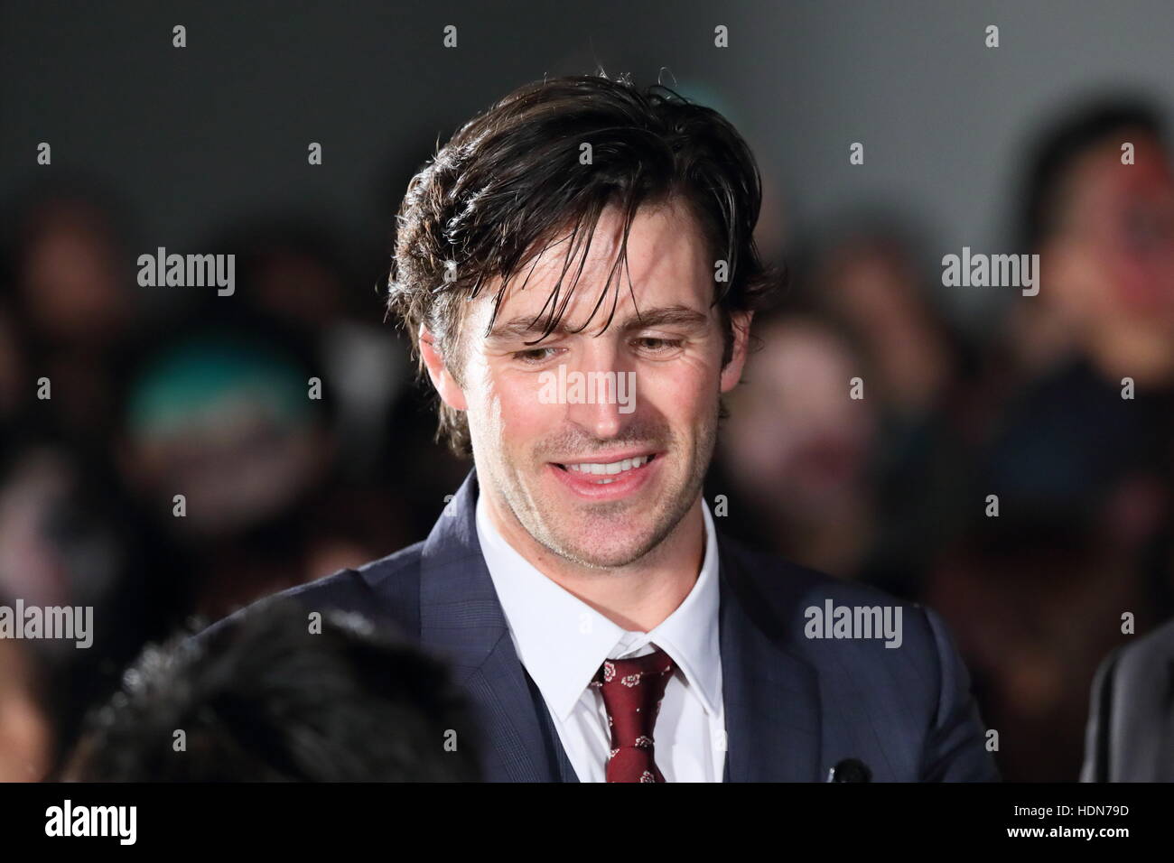 Tokyo, Japon. 13 Décembre, 2016. Acteur Eoin Macken assiste à la première mondiale du film Resident Evil : Le chapitre final" à Tokyo, Japon le 13 décembre 2016. Credit : AFLO/Alamy Live News Banque D'Images