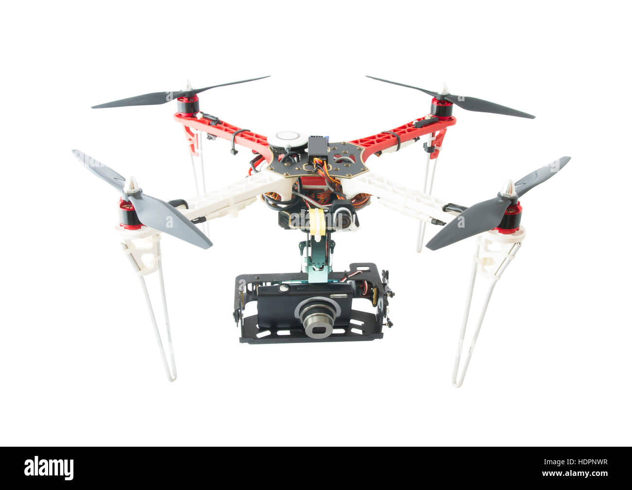 Drone quadcopter fait main Banque D'Images