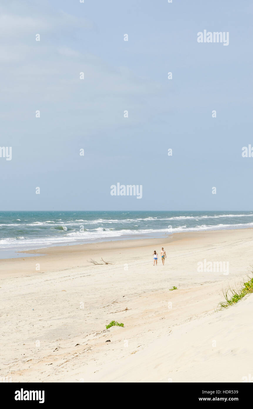 Cape Hatteras National Seashore, Hatteras Island, Outer Banks, Caroline du Nord, USA. Banque D'Images