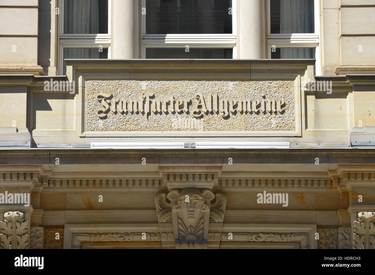 Frankfurter Allgemeine Zeitung, Mittelstrasse, Mitte, Berlin, Deutschland Banque D'Images