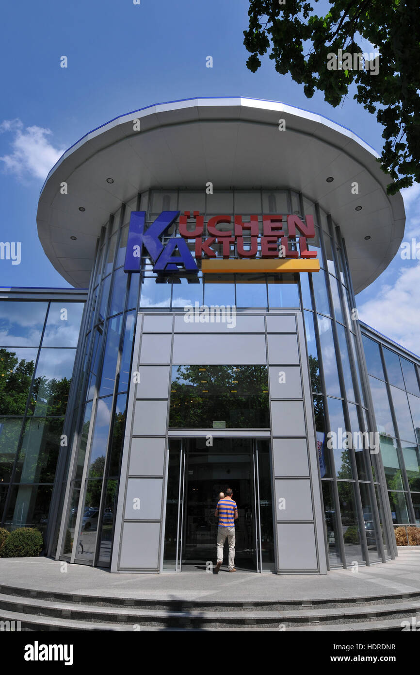 Kuechen Aktuell, Schoeneberger Strasse, Tempelhof, Berlin, Deutschland Banque D'Images