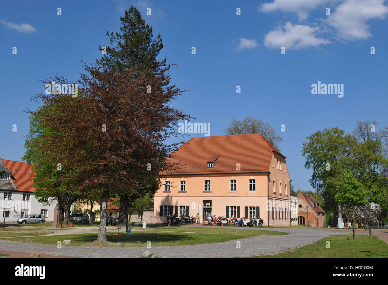 Kloster Lehnin, Amtshaus, Brandebourg, Allemagne Banque D'Images