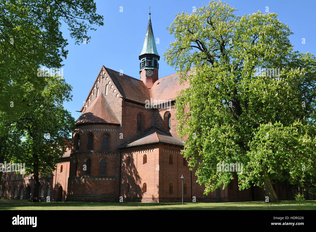 Klosterkirche Saint Marien, Kloster Lehnin, Brandebourg, Allemagne Banque D'Images