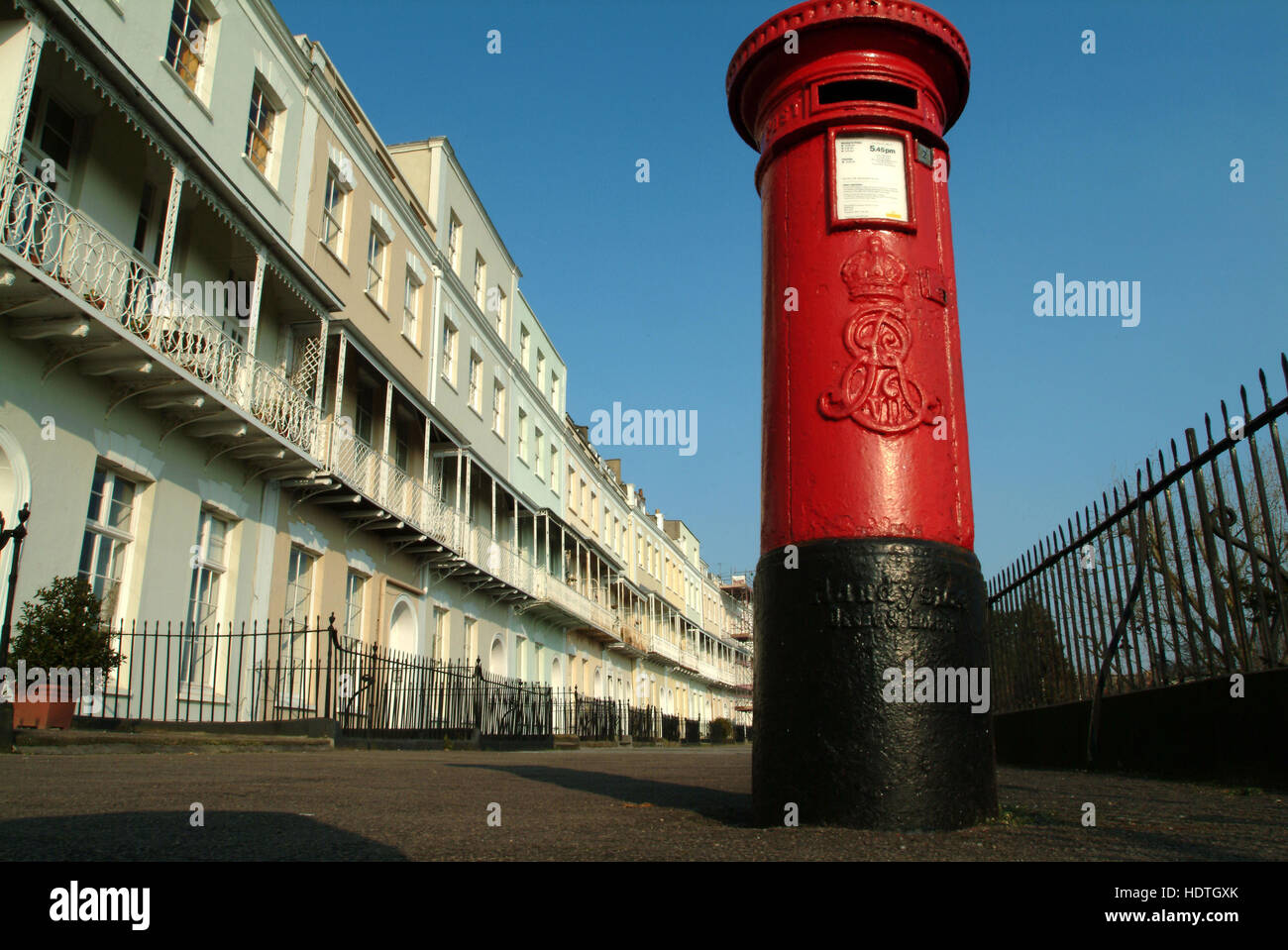 Royal York Crescent,Clifton Bristol,UK, la plus longue du Croissant-Rouge en Europe Banque D'Images