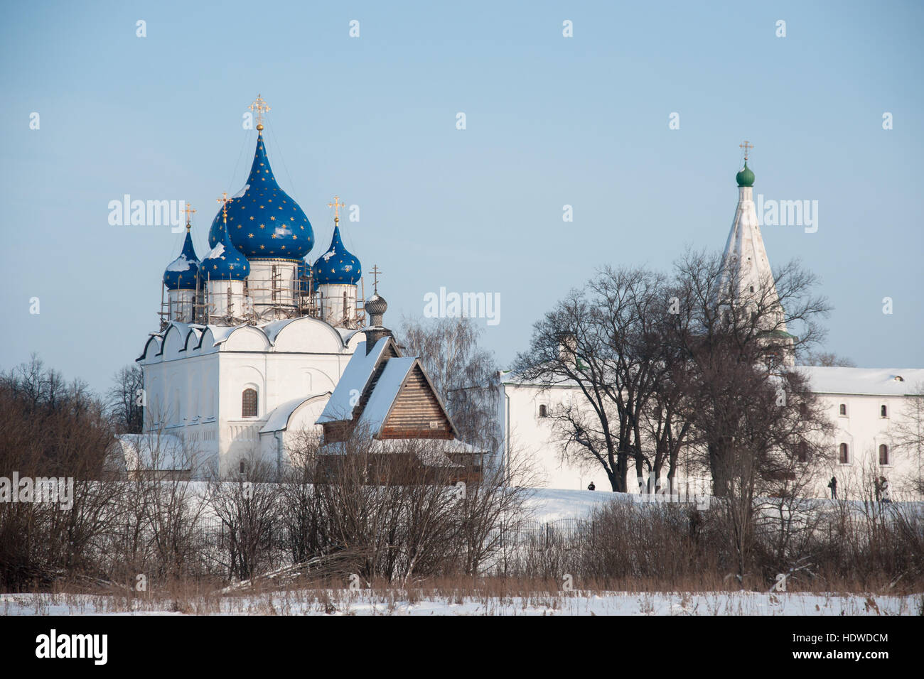 La cathédrale de la nativité du Kremlin à Suzdal Banque D'Images