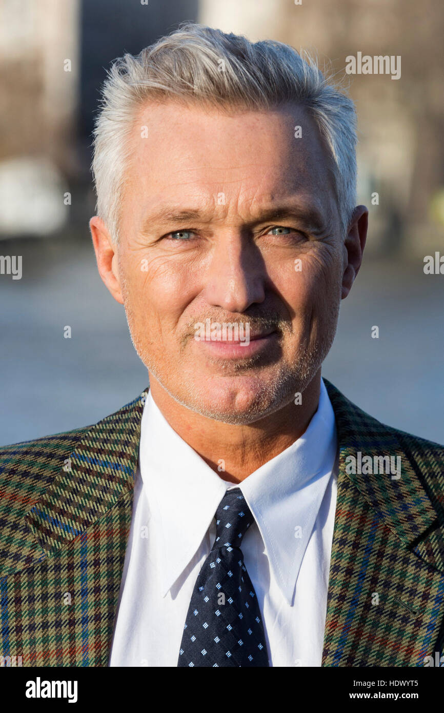 Photocall avec Martin Kemp, anciennement de Spandau Ballet, qui stars dans Million Dollar Quartet au Royal Festival Hall de Londres jusqu'au 2 janvier 2017. Banque D'Images