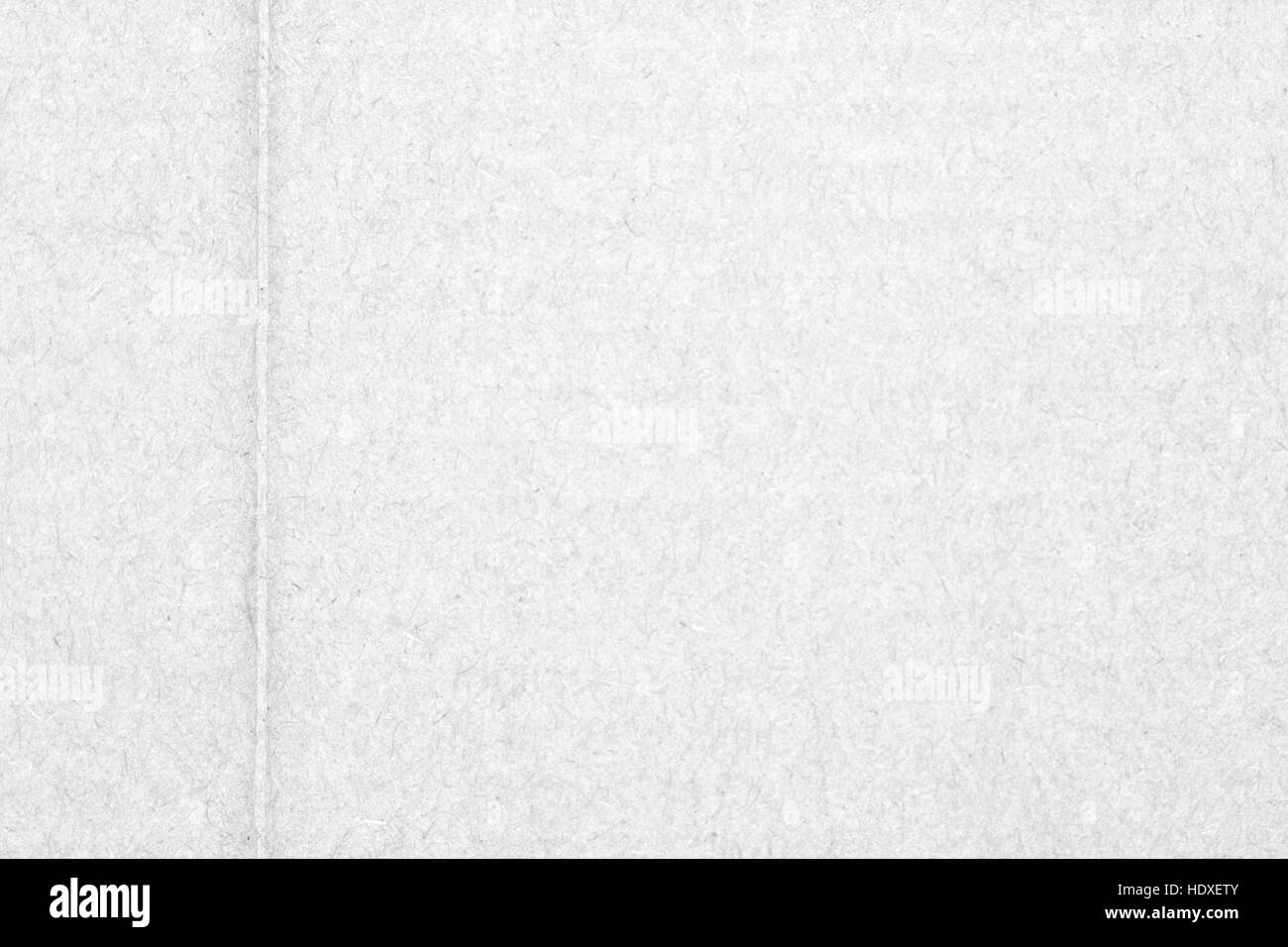 Arrière-plan en carton blanc avec des marges ou rugueux texture papier grain pattern Banque D'Images