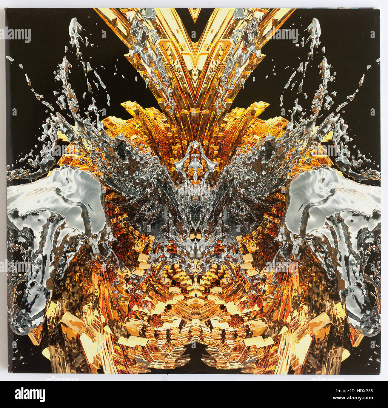 La couverture de 'Himalayan', 2014 album de Band of Skulls sur Psycollective - usage éditorial seulement Banque D'Images